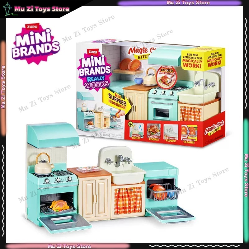 Kitchen Appliances Gift Items - Zuru Mini Markalar Sihirli Aşçı Mutfak